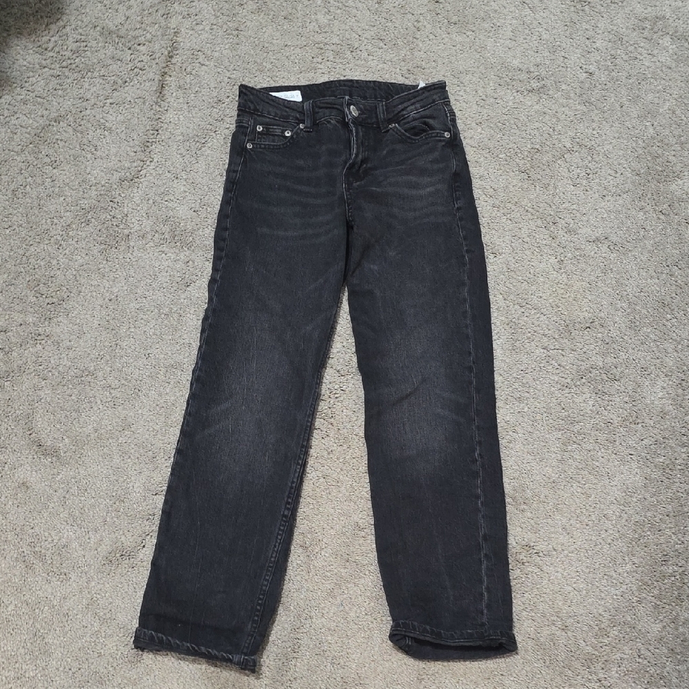 Zara Black Wash Jeans